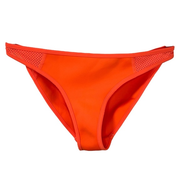 Stella McCartney - Neoprene Mesh Bikini Bottom - Size M, Orange - Picture 4 of 9